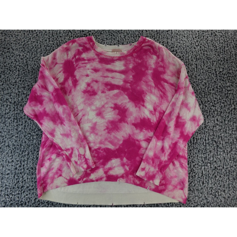 Show Me Your Mumu Tie Dye Oaklyn Oversized Sweater Sz Medium